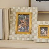 Mackenzie Childs Mocha Check Frame (Multiple Size Options)