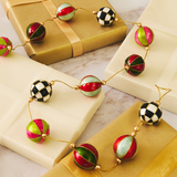 Mackenzie Childs Confetti Capiz 7' Garland