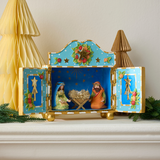 Mackenzie Childs Patience Brewster Mini Nativity Retablo