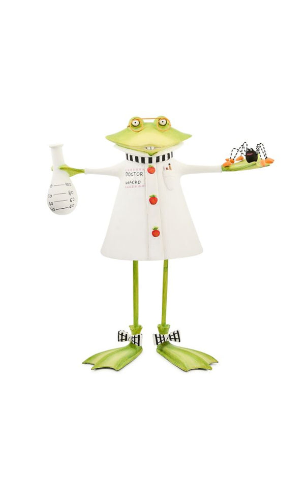 Mackenzie Childs Patience Brewster Dr. Wacko Frog Figure