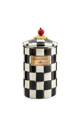 Mackenzie Childs Courtly Check Canister (Three Size Options!)