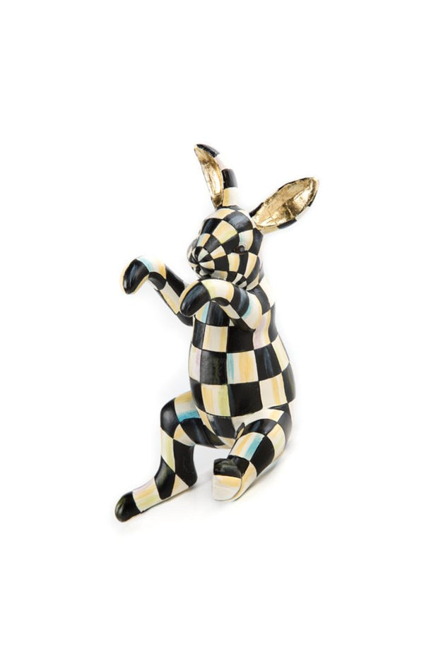 Mackenzie Childs Funny Bunny Pot Climber