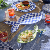 Mackenzie Childs Go Fish Serving Platter (Two Size Options)