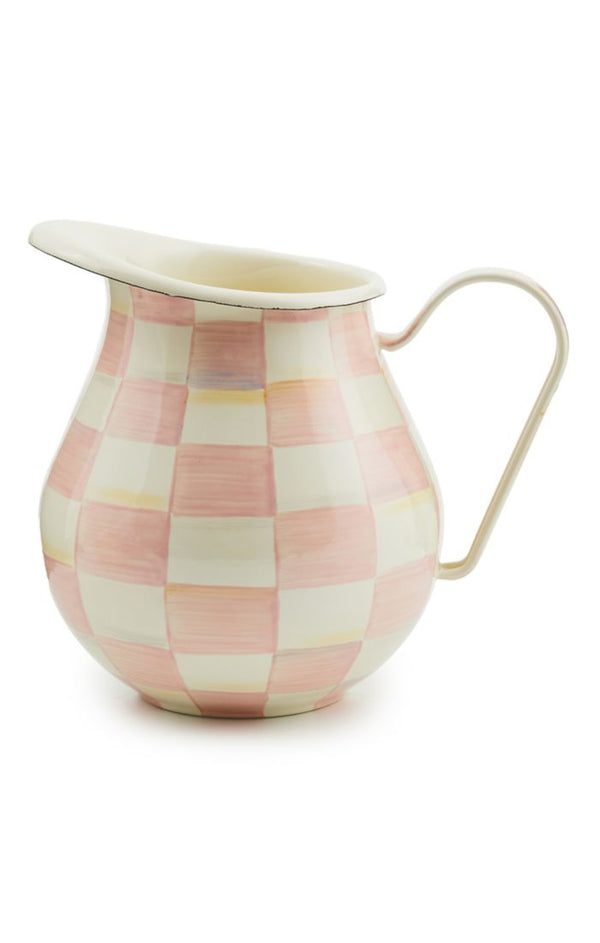 Mackenzie Childs Rosy Check Pitcher