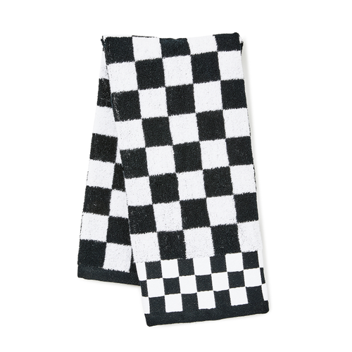 Mackenzie Childs Black Check Hand Towel