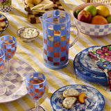 Mackenzie-Childs Check Acrylic Pitcher (Multiple Color Options)