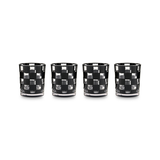 Set of 4 Mackenzie Childs Acrylic Tumblers (Multiple Color Options)