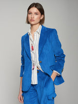 Vilagallo Blue Cord Blazer