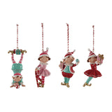 Resin Elf Ornament (4 Style Options)