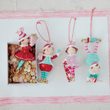Resin Elf Ornament (4 Style Options)